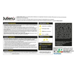 Peinture intérieure Blanc rapide mat base white 2.5L JULIEN