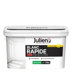 Peinture intérieure Blanc rapide satin base white 2,5L
