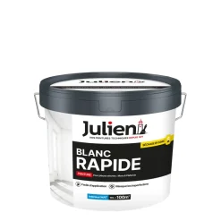 Peinture intérieure Blanc rapide mat base white 10L JULIEN