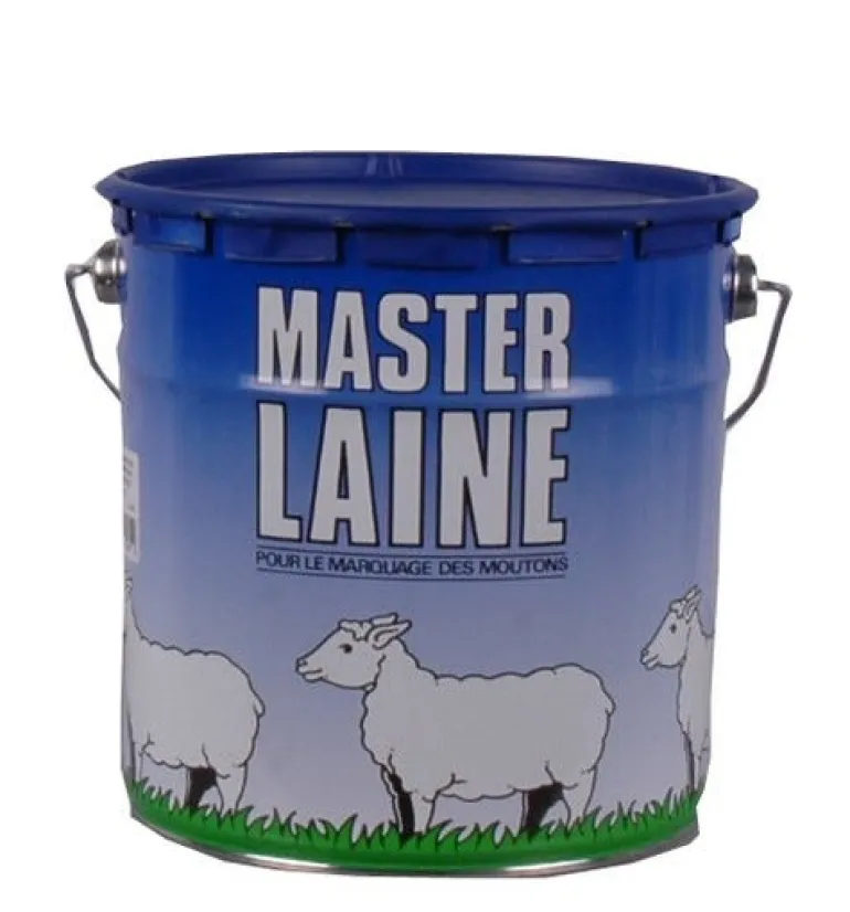 Peinture pour mouton 4kg bleue