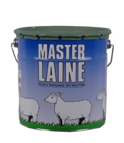 Peinture pour mouton 4kg verte