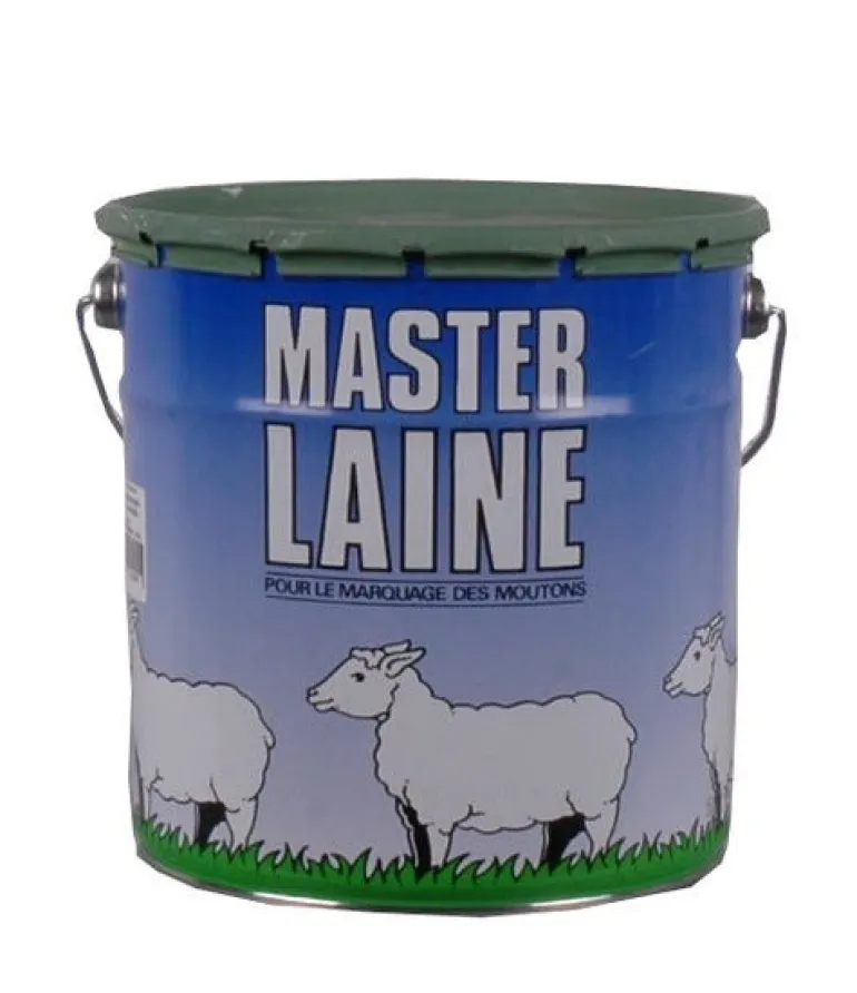 Peinture pour mouton 4kg verte