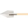 Pelle à praire 17 cm - manche 120 cm - inox