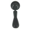 Pendant anglais en zamak noir mat x2