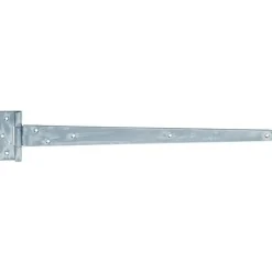 Penture anglaise acier brut zinguée 397/40x90x2,5 mm