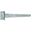 Penture anglaise acier brut zinguée 294/40x90x2,5 mm