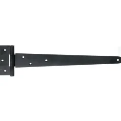 Penture anglaise acier noir 495/40x90x2,5 mm