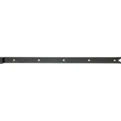 Penture queue de carpe zinguée noire 700/5 Ø14 mm