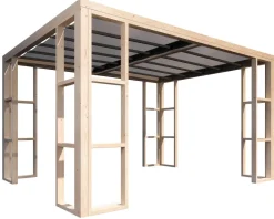 Pergola Ambre 4 x 3 m avec toile