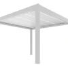 Pergola autoportante motorisée Summer 4x4m blanc