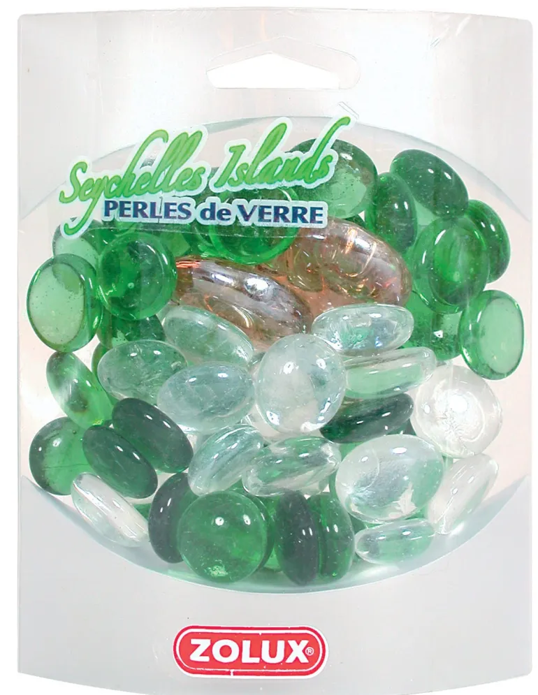 Perles de verre Seychelles Island 420g