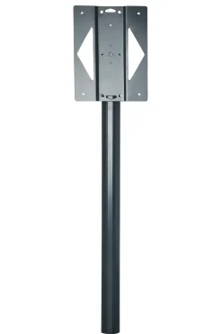 Pied aluminium à sceller gris anthracite