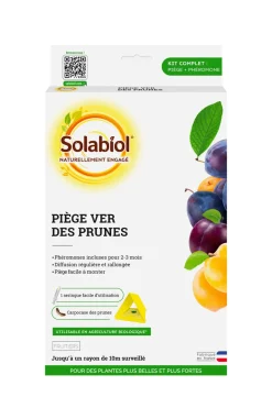 Piège à phéromone contre le ver des prunes (2 plaques)
