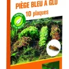 Piège plaque à glu bleu pour lutter contre les thrips (10)