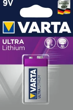 Pile 9V Lithium VARTA