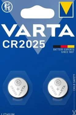 Pile électronique lithium CR2025 (x2) VARTA