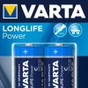Piles alcalines LR14 C Longlife Power (x2)