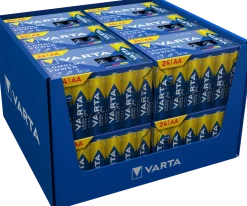 Piles alcalines LR6 AA Longlife Power (x24) VARTA