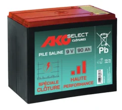 Pile saline AKO Select 9V 90Ah