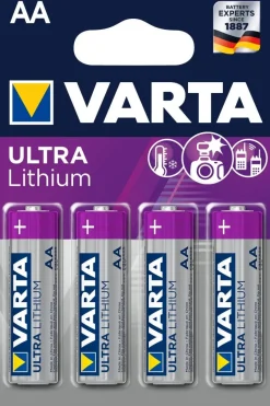 Pile ultra Lithium AA (x4)