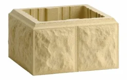 Pilier bosselé périgord 30 x30 cm