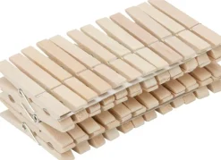 Pinces à linge traditionnelles en bois (x36)
