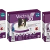 Pipette antiparasitaire chien S 4 à 10 kg (x3) VECTRA 3D