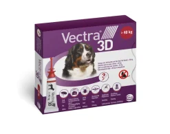 Pipette antiparasitaire chien XL + 40 kg (x3) VECTRA 3D