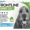 Pipette Combo pour chien M de 10 à 20kg (x3) FRONTLINE