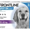 Pipette Spot pour chien L de 20 à 40kg (x3) FRONTLINE