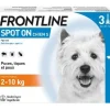 Pipette Spot pour chien S de 2 à 10kg (3 x 0,66ml) FRONTLINE