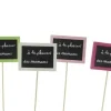 Piques "cool des mamans" 7.5x5.5 h30cm assortiment de 4