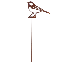 Piquet de jardin mésange charbonnière