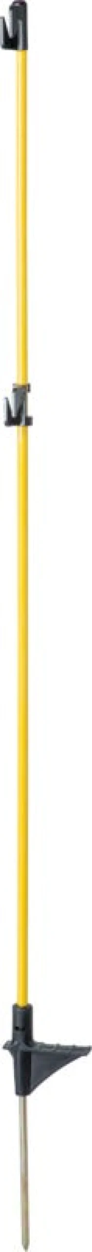 Piquet fibre de verre ovale 1,10 m + bêche + 2 iso (x 10)