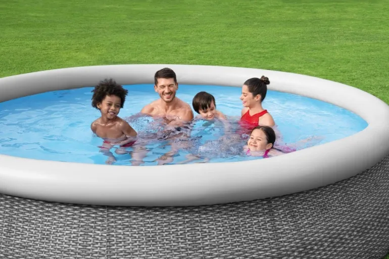 Piscine hors sol Fast Set 366x76 cm, filtration à cartouche