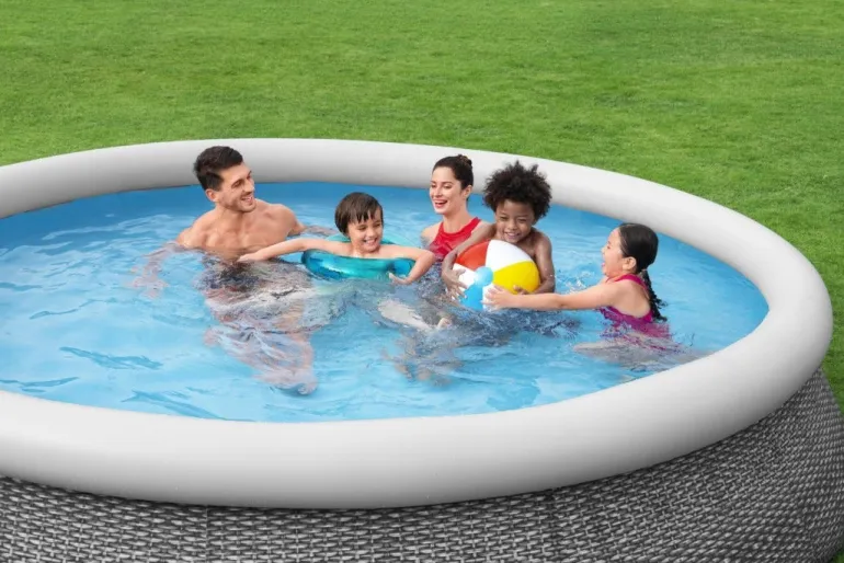 Piscine hors sol Fast Set 366x76 cm, filtration à cartouche