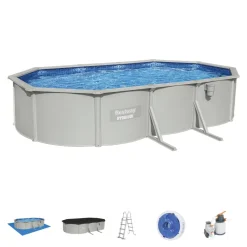 Piscine hors sol ovale Hydrium 610x360x120cm 19929L
