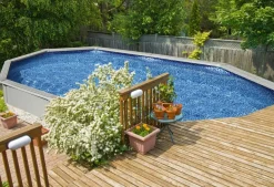 Piscine hors sol ovale Hydrium 500x360x120cm 16292L