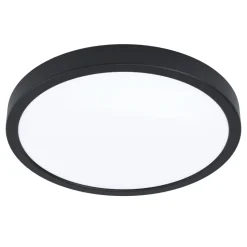 Plafonnier Fueva 5 Led 20W-2500lm noir Ø28,5cm EGLO