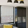 Plafonnier 3L Sherburn E27 40W acier noir L80cm EGLO