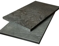 Plan de travail compact réversible Soapstone / Antico