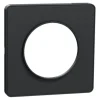 Plaque de finition Odace Touch 1 poste anthracite