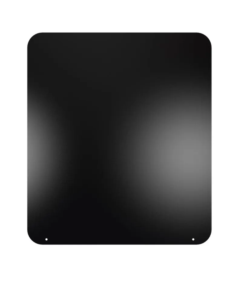 Plaque de plancher 85 x 98 émail noir n°3