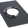 Plaque de propreté 400 x 400 noire 150/153mm