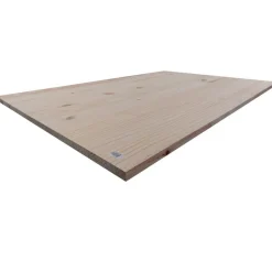 Plateau de bureau pin rustique 120x80 cm ép.22 mm