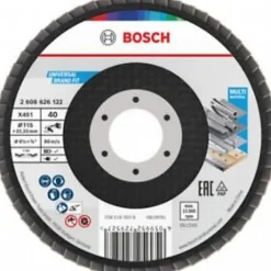 Plateau à lamelles X451 Bombé Ø115mm G40 BOSCH