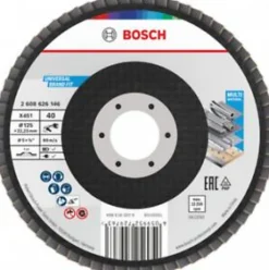 15 Plateaux à lamelles X451 Plat Ø125mm G40 BOSCH