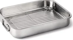 Plat en inox avec grille NAPOLEON