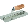 Platoir à lisser Prestige acier 12x28cm manche bois