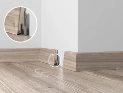 Plinthe PVC Chêne grège 2500×59,1×17,4 mm SMART FLOOR